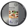 Prochef Essentials Teflon Baking Round Oven Pizza Tray Black Large 14inch KB1064